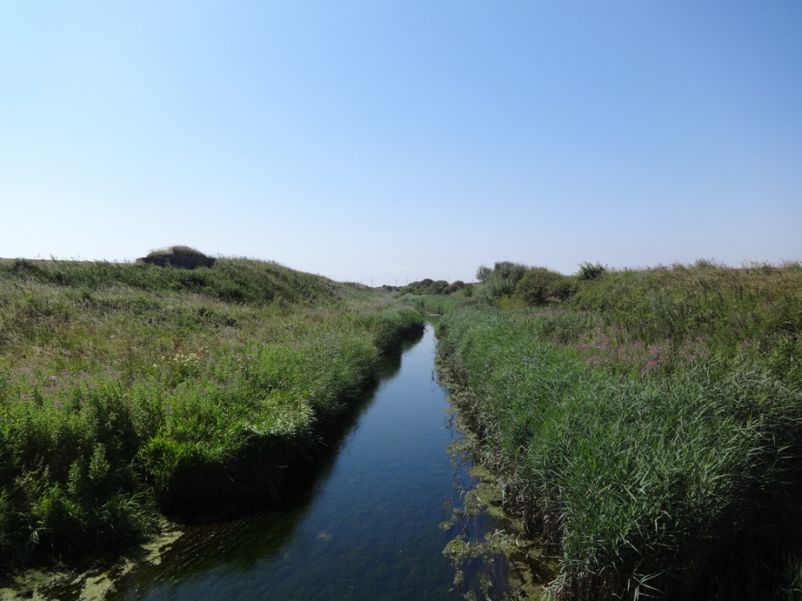 View of Barmston Sea Drain operational catchment