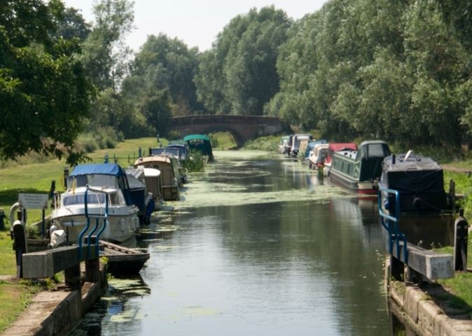 Sandford Lock on the Chelmer and Blackwater Navigation
