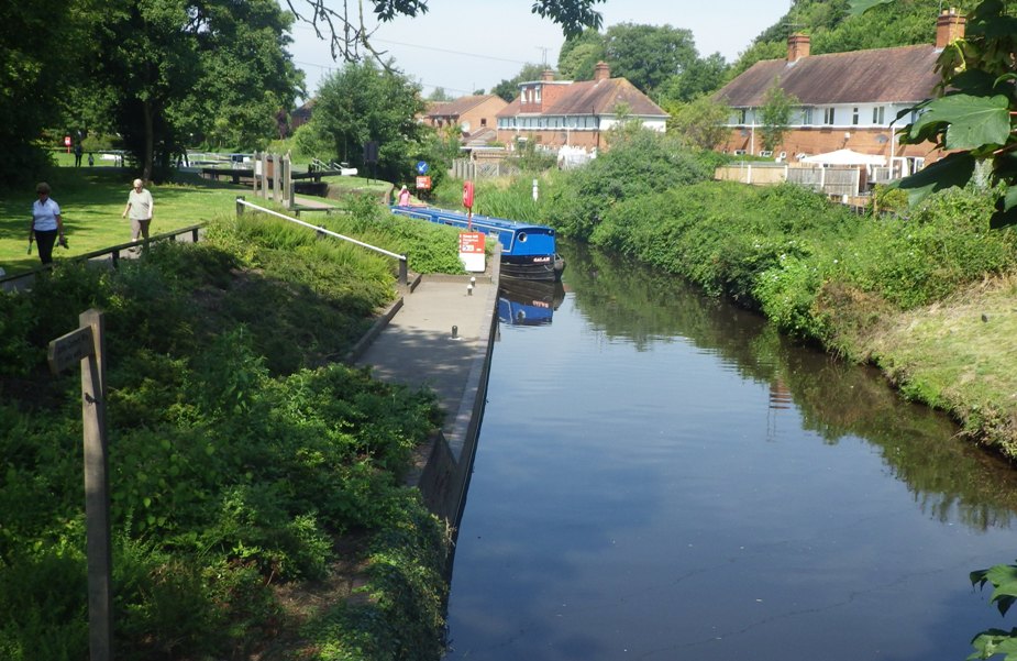 River Salwarpe - canalised section