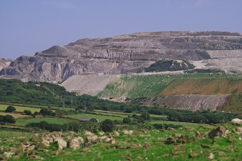 Par St austell and Caerhayes photograph of Tregargus Quarries