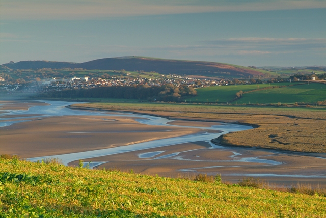 Taw Estuary view from Codden Hill