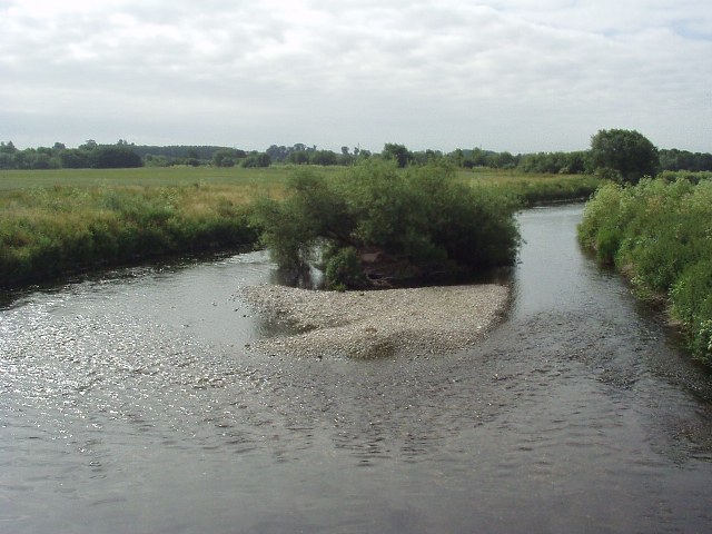 River Trent - upstream of confluence with the  River Tame