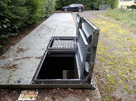 An example of a Cover or Hatch.