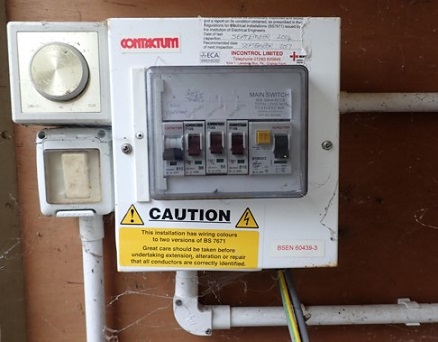 An example of a Distribution Board.