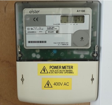 An example of an Electricity Meter.