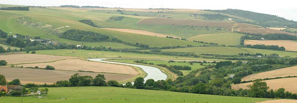 Catchment image illustrating the middle ouse