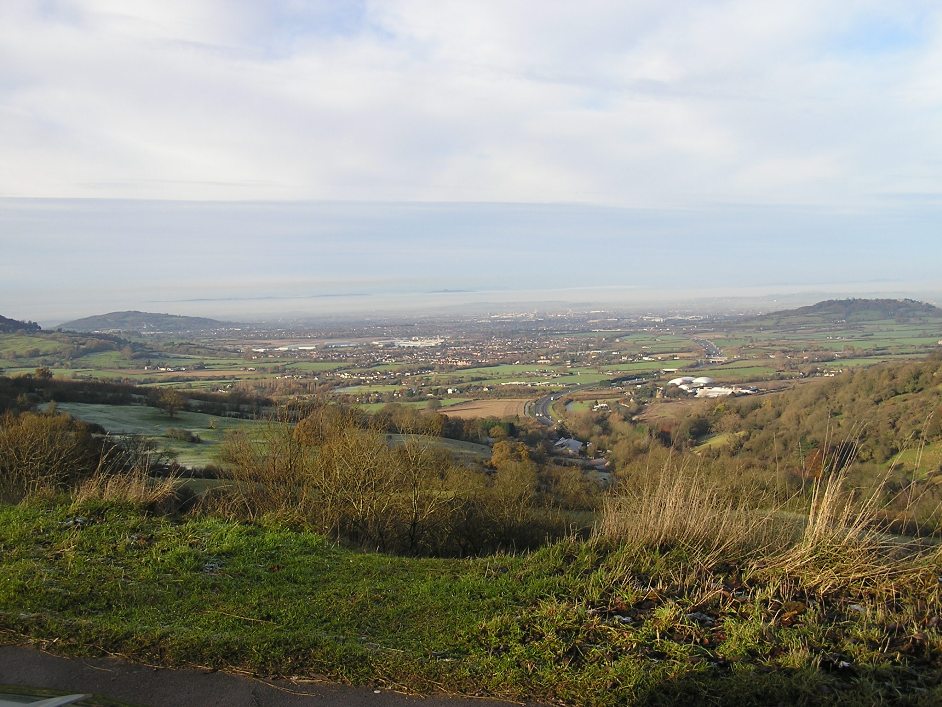 View of Severn Vale from Birdlip Hill
