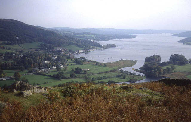 Windermere lake from Loughrigg