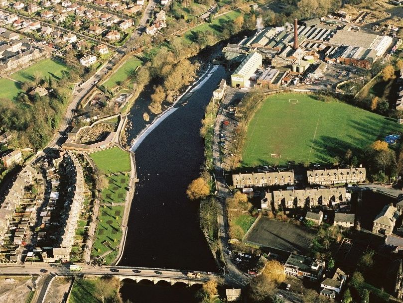 View of Wharfe Middle and Washburn operational catchment