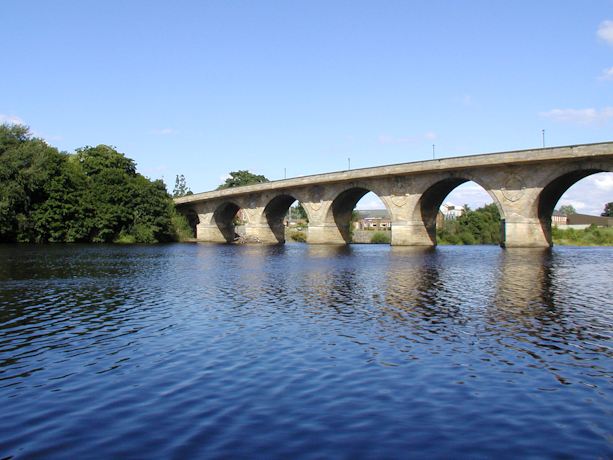 Hexham Bridge over the River Tyne